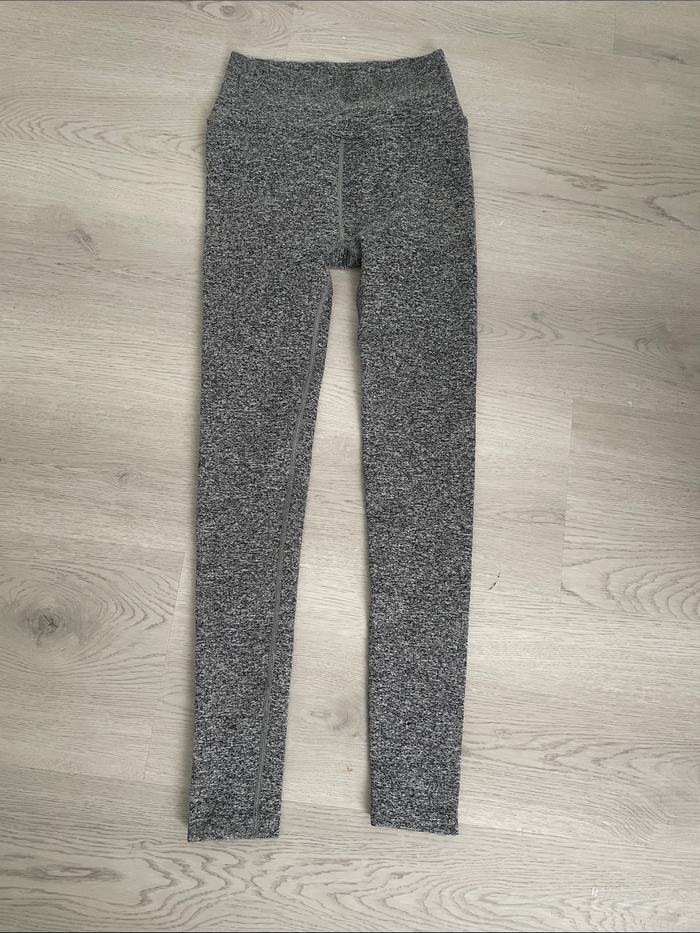 Spiritual Gangster Heather Gray High-Waist Seamless Leggings